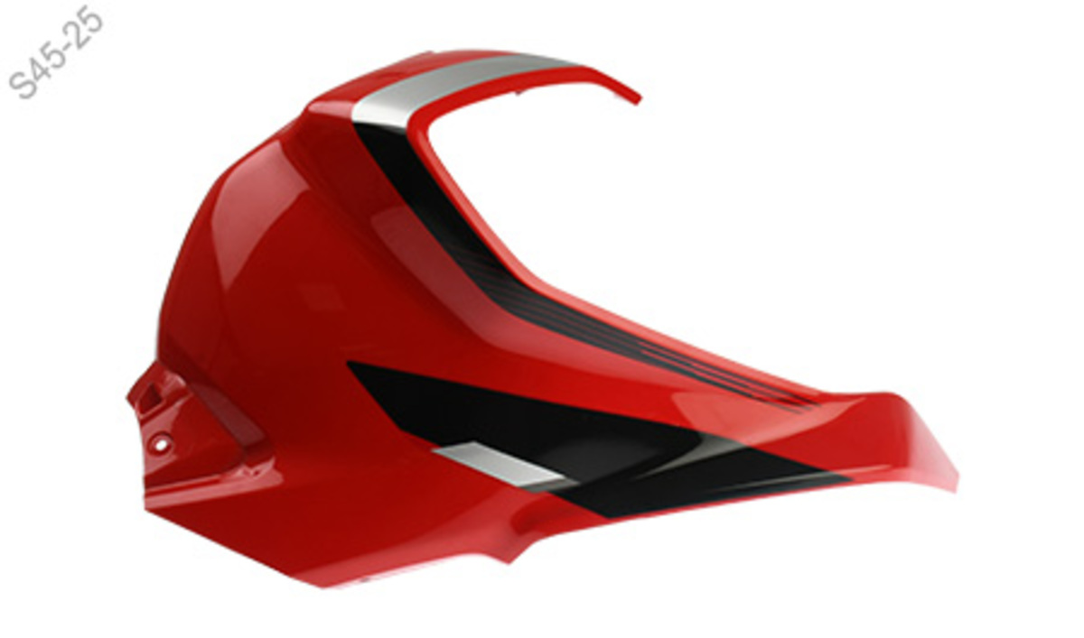 Cubierta Tanque Der Rojo para moto Hero HUNK 250 2026-2027 — refacción original C13010268