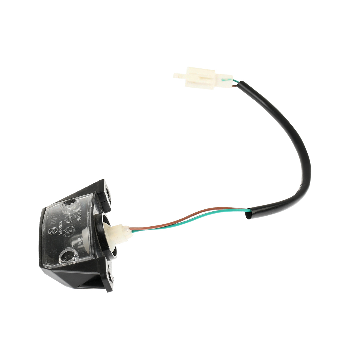 Lampara Portaplaca para moto Italika D150 2026-2027 — refacción original F09030144