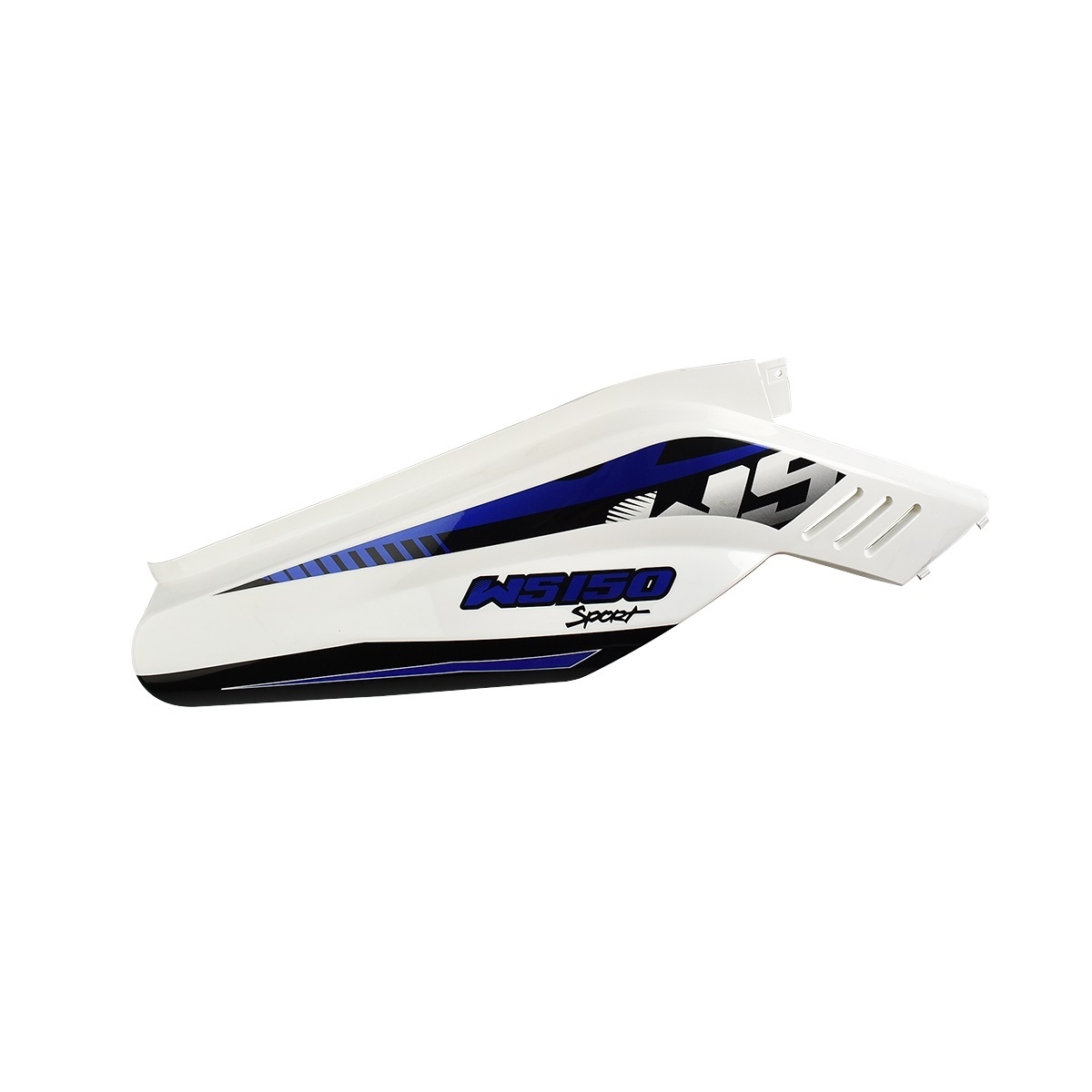 Cubierta Tras Der Azul para moto Italika WS150 SPORT 2019-2022 — refacción original F13012037