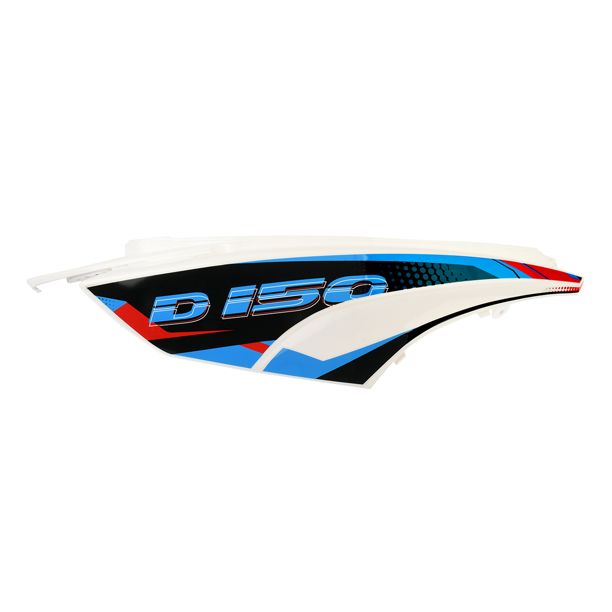 Cubierta Tras Der Blanco para moto Italika D150 2026-2027 — refacción original F13013279