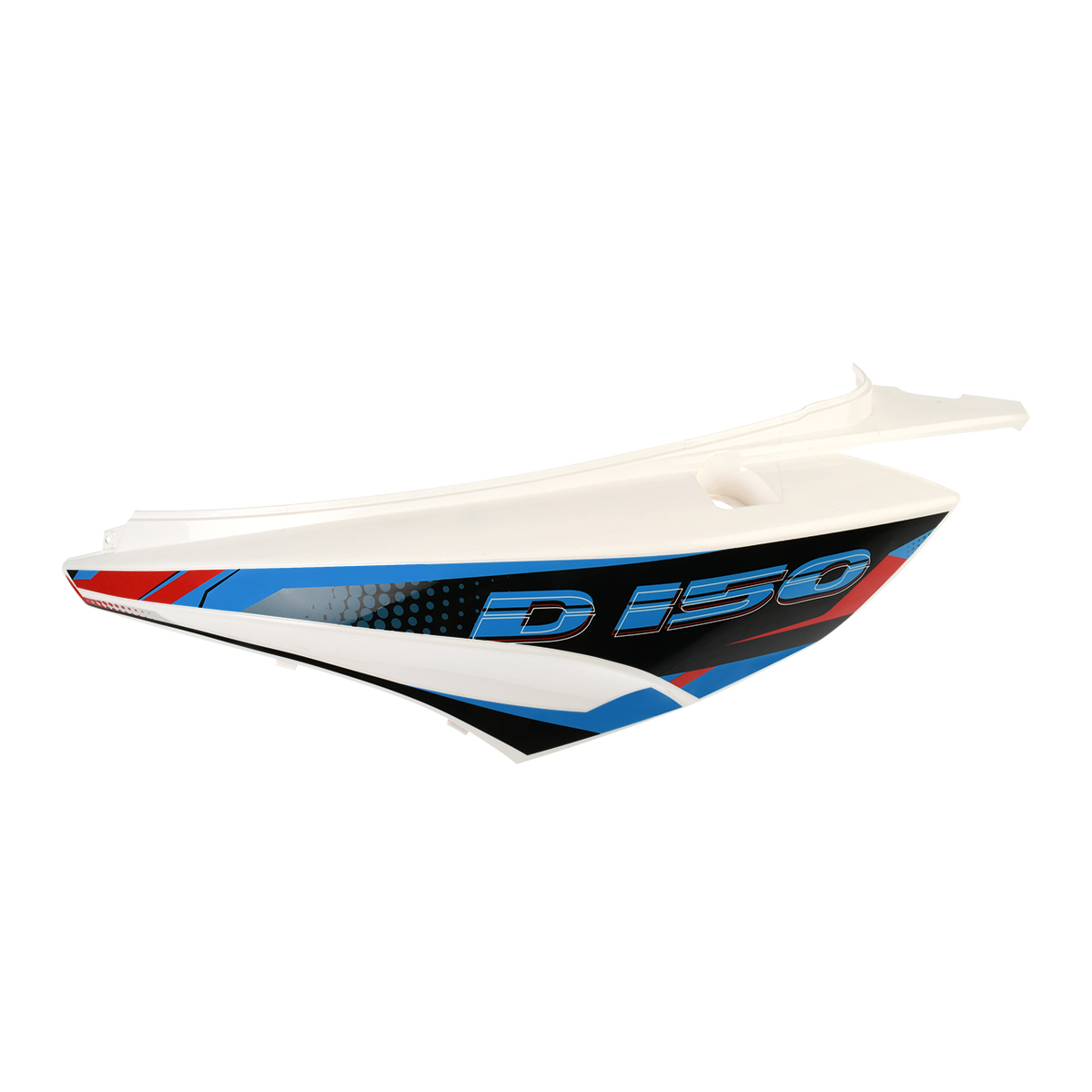 Cubierta Tras Izq Blanco para moto Italika D150 2026-2027 — refacción original F13013280