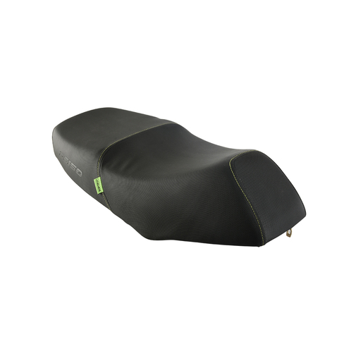 ASIENTO NEGRO ETIQUETA VERDE