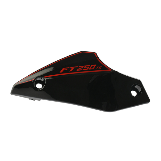 CUBIERTA INF SPOILER IZQ ROJO NEGRO