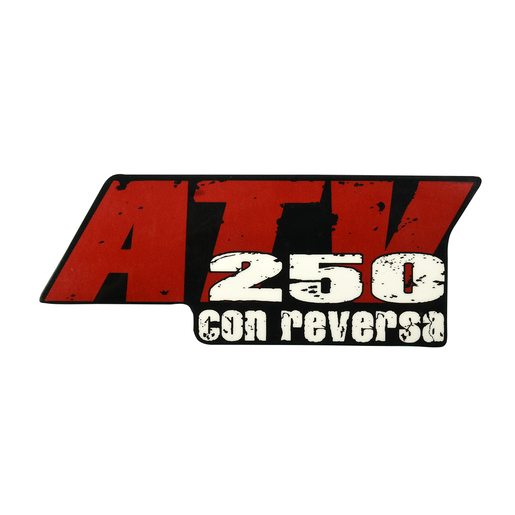 ETIQUETA ATV250 CON REVERSA