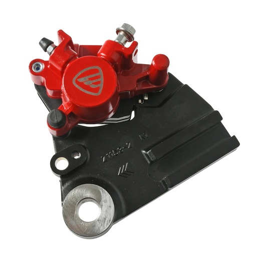 CALIPER FRENO TRAS ROJO CON ISOTIPO