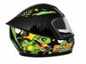 CASCO JUNIOR NEGRO-VERDE
