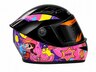 CASCO JUNIOR NEGRO ROSA