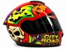 CASCO CR ABATIBLE TEMP MUERTOS ROJO
