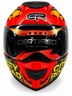 CASCO CR ABATIBLE TEMP MUERTOS ROJO