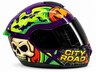 CASCO CR ABATIBLE TEMP MUERTOS PURPURA