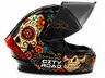 CASCOS TEMP DIA DE MUERTOS NEGRO RENACER