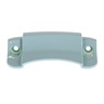 PLACA CONECTORA PLASTICO GUANTERA AZUL